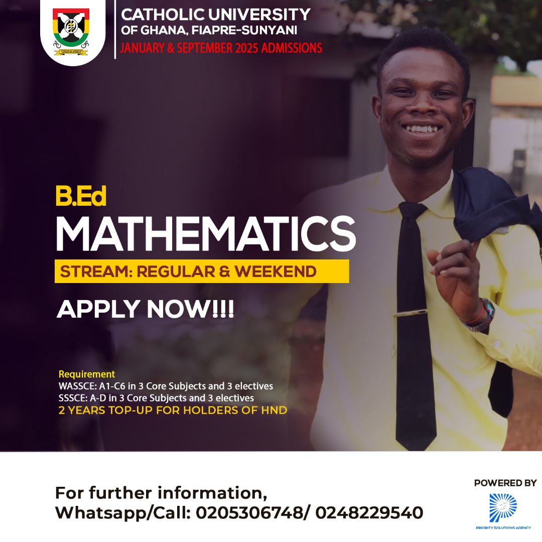 CUG Admissions Open: B.Ed Mathematics (Regular & Weekend Streams)