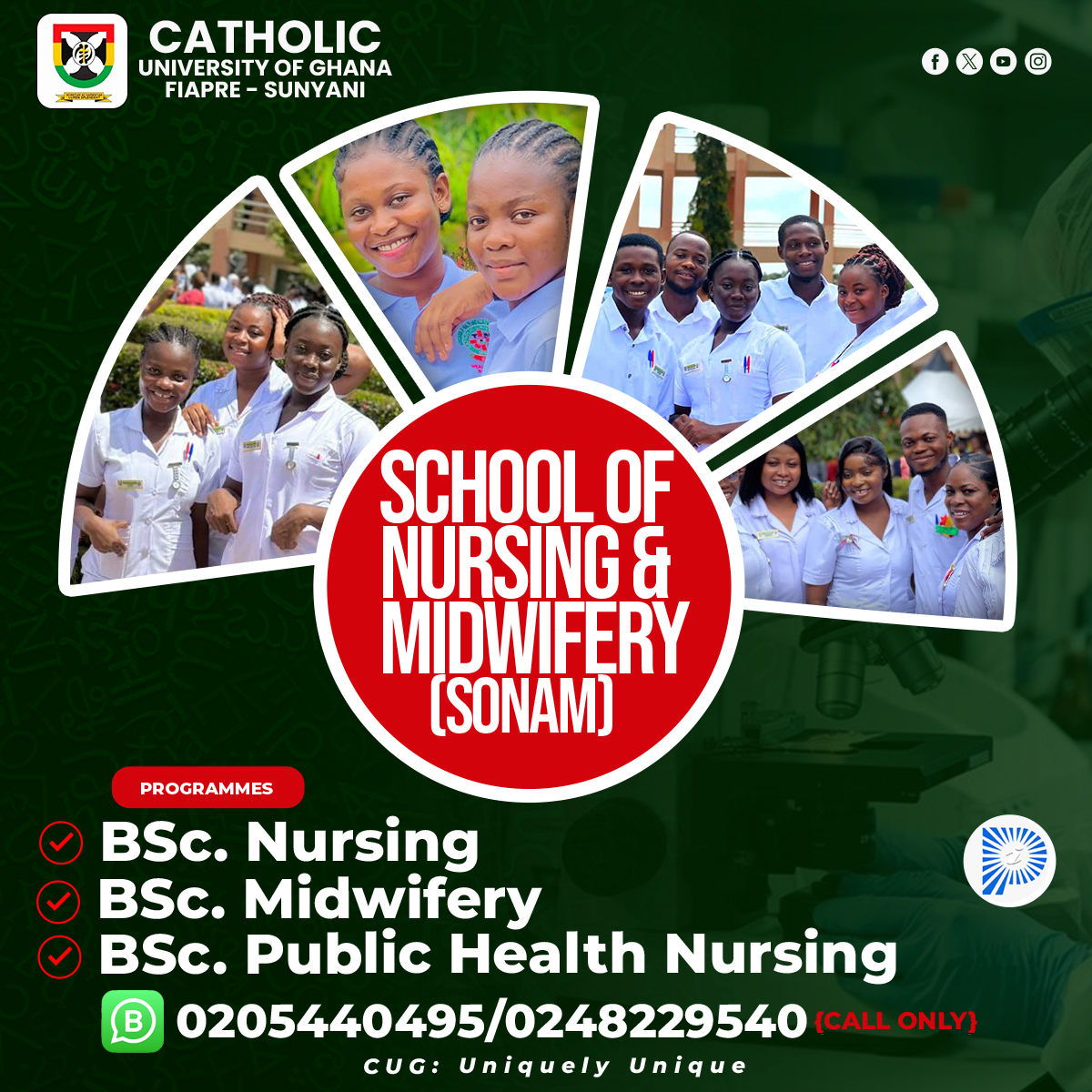 SCHOOL OF NURSING AND MIDWIFERY